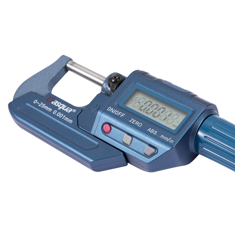 میکرومی خارج دیجیتال با شفت — 0-25mm/0-1