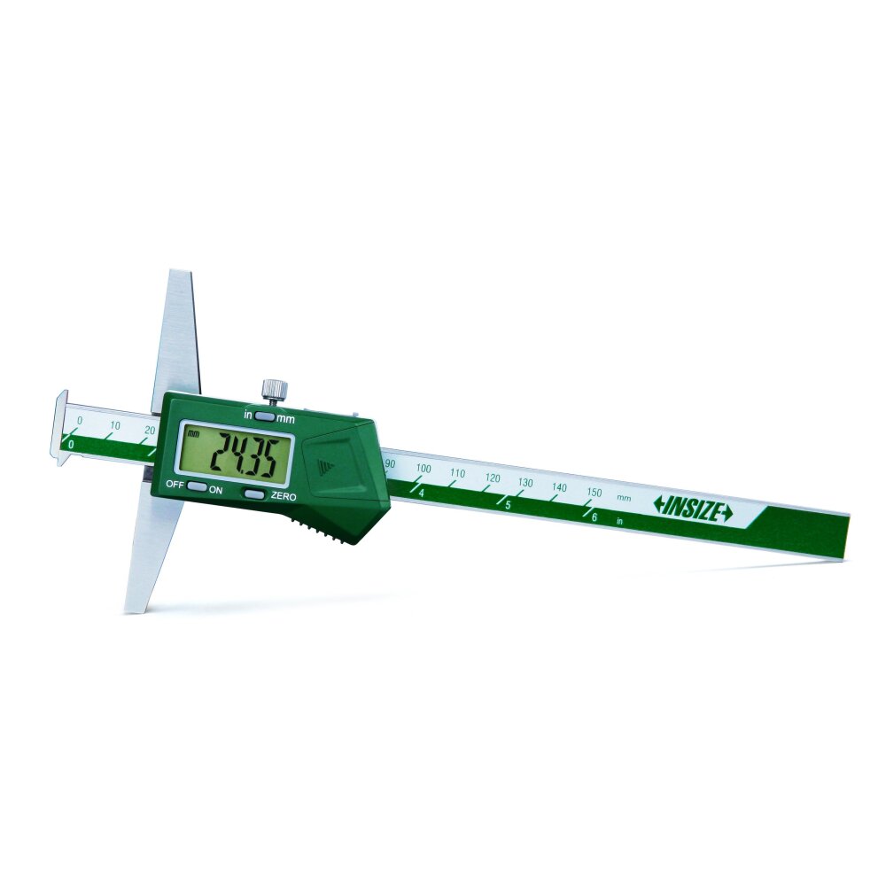 عمق سنج لبه دار دو طرفه اینسایز (Insize) 15 سانت مدل 150-1144