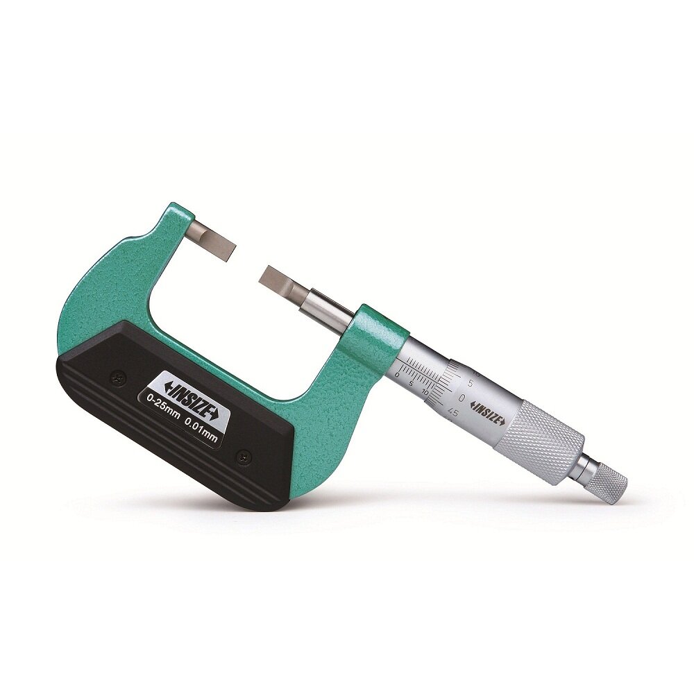 میکرومتر اینسایز (Insize) 100-75 میلی متر نوک پیچ گوشتی مدل 100-3232