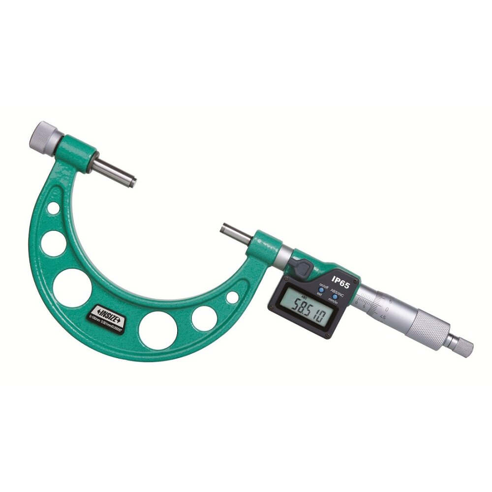 میکرومتر دیجیتال اینسایز (Insize) 150-0 میلی متر خارج سنج میله‌ای مدل 150-3506