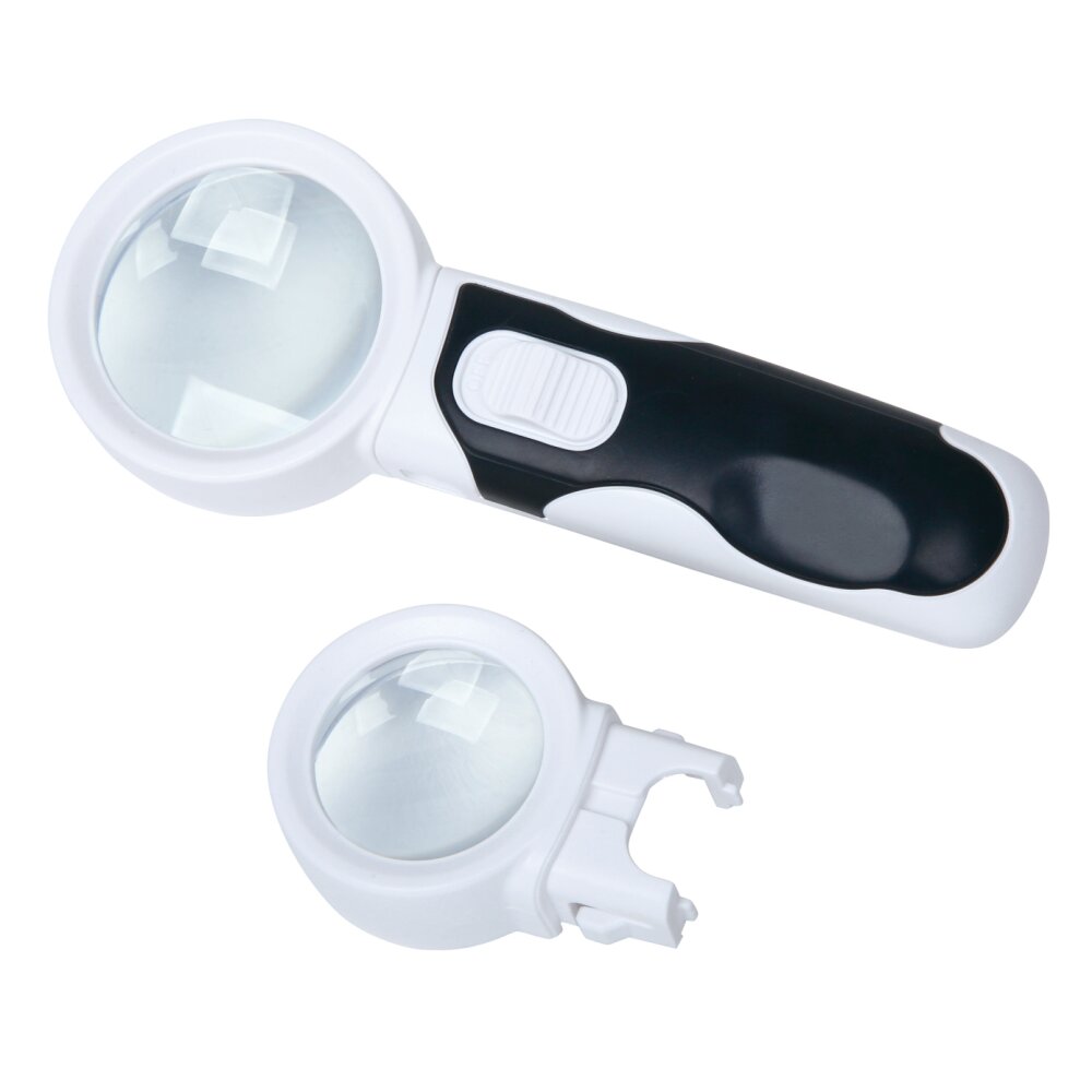 ذره بین دو لنزه 6X و 10X اینسایز (Insize) مدل 610-7522