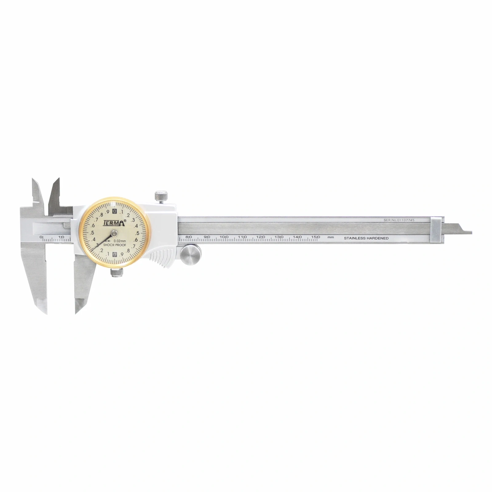کولیس 20سانت ساعتی ترما (TERMA) مدل CB210-200