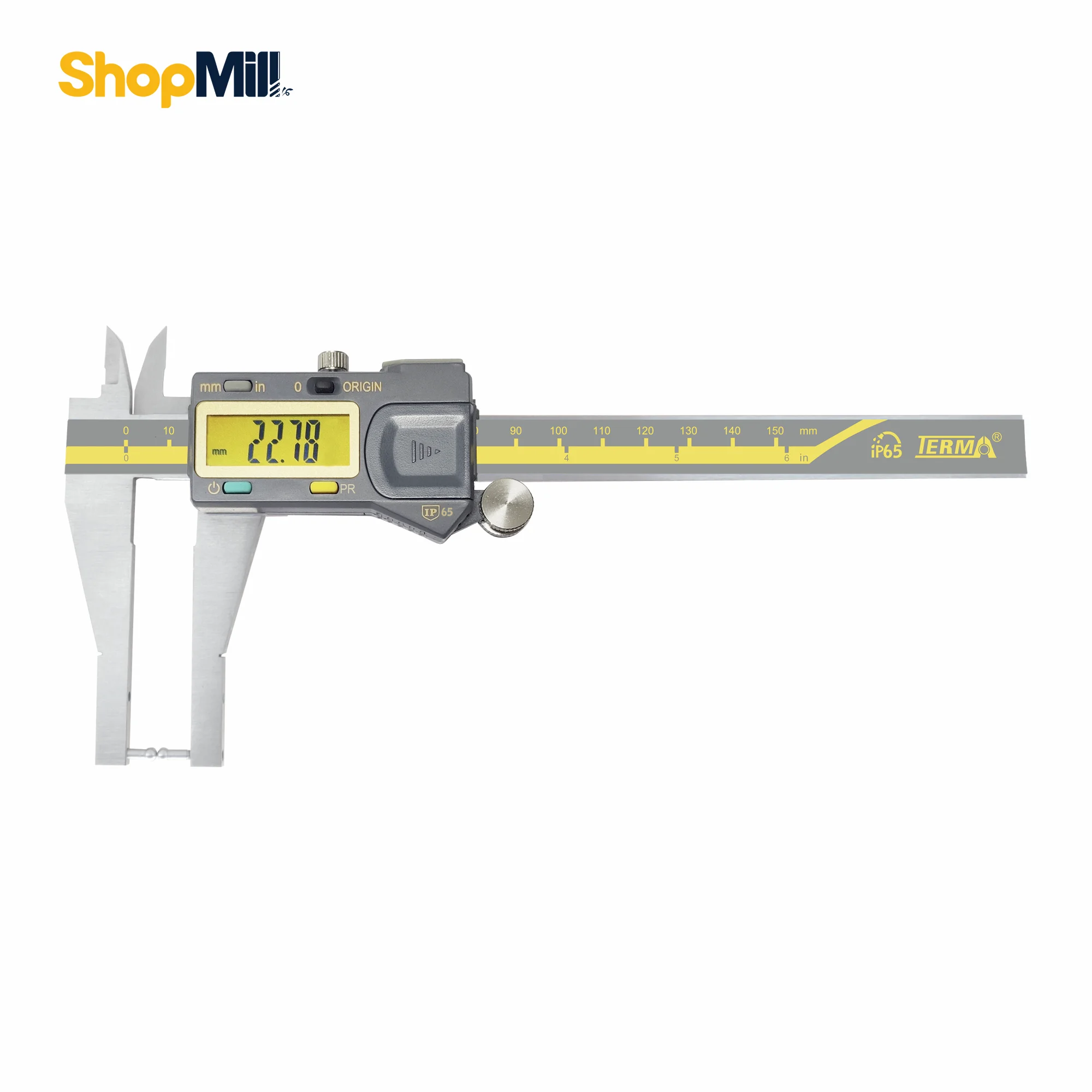 کولیس 30سانت دیجیتال شیار ترما (TERMA) مدل YDA100E-300