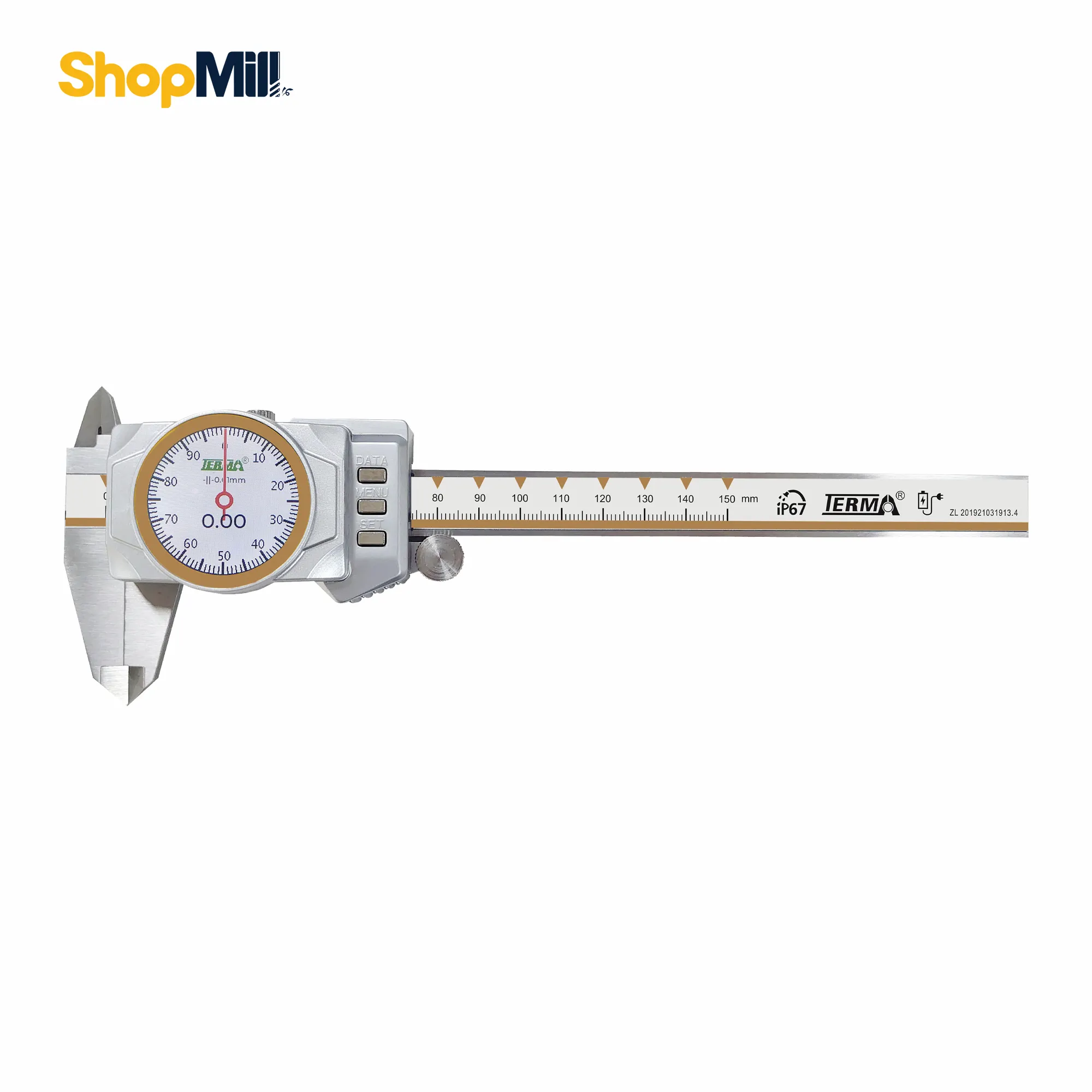 کولیس 30سانت ساعتی صفحه دیجیتال ترما (TERMA) مدل CDE210-300