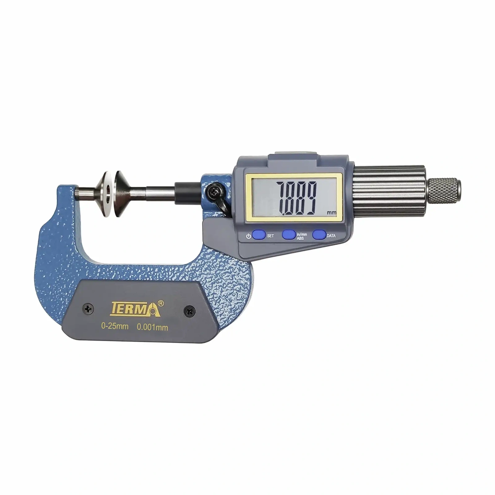 میکرومتر 0-25دیجیتال بشقابی ترما (TERMA) مدل MD730G-25