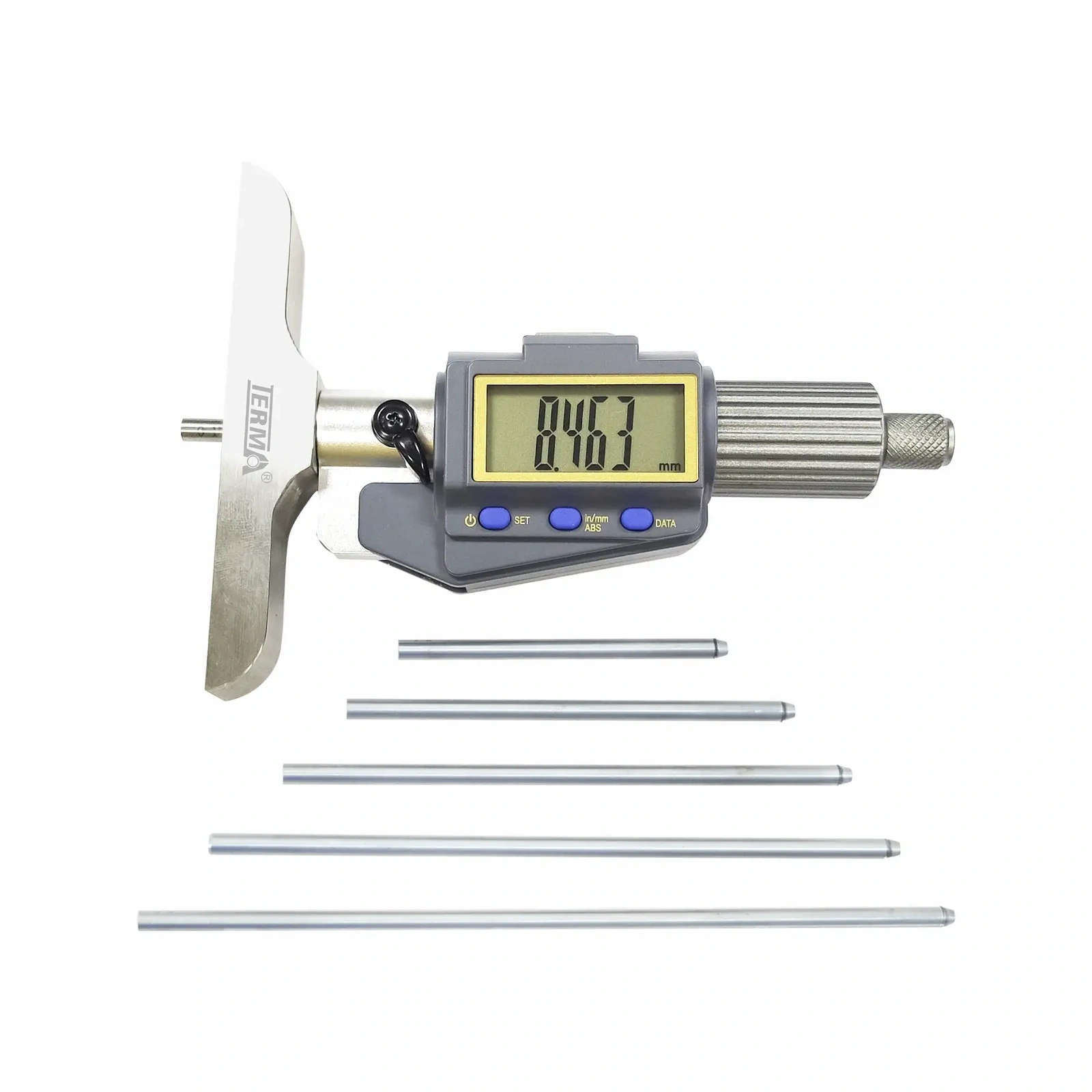میکرومتر عمق سنج 150دیجیتال ترما (TERMA) مدل MD710DD-150