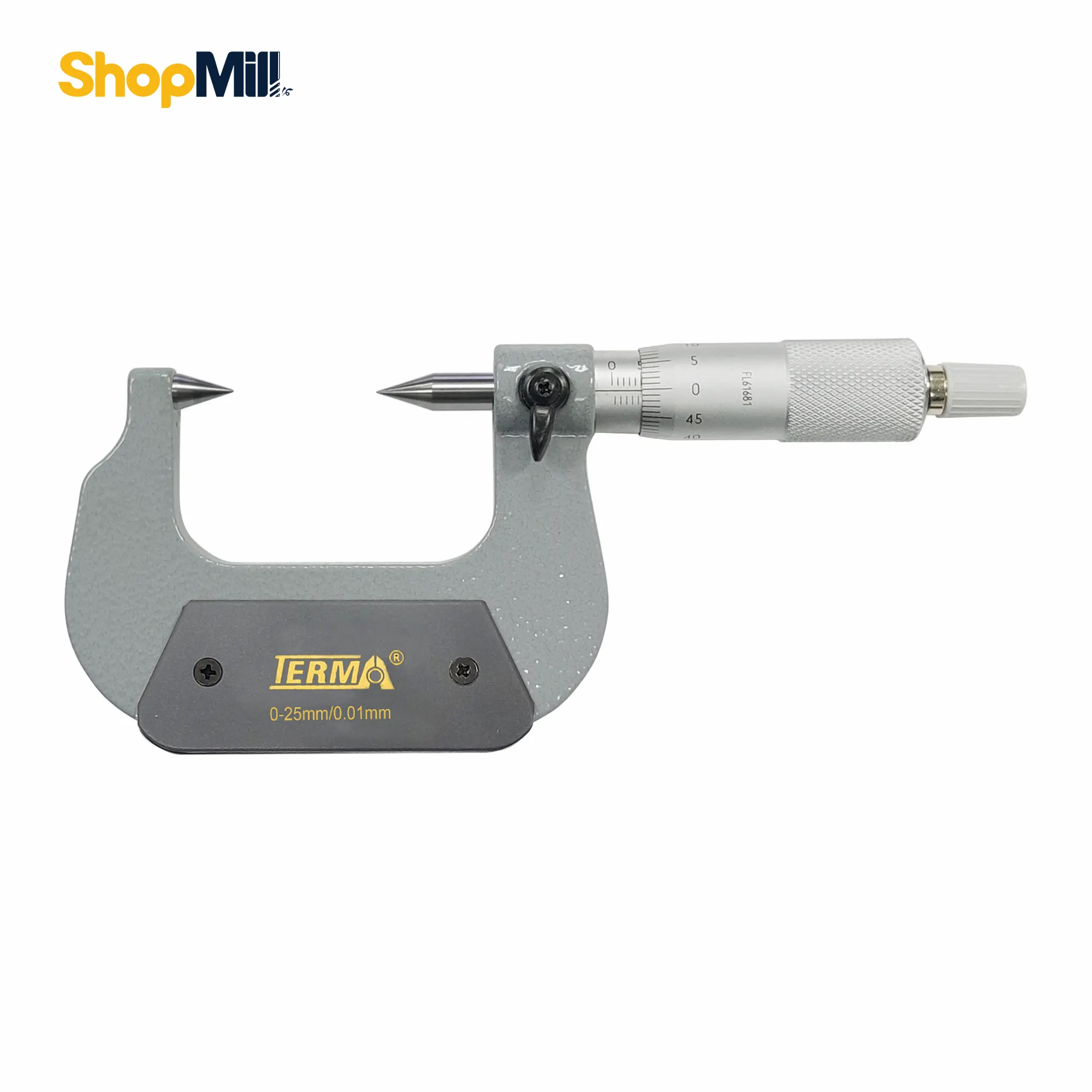 میکرومتر 0-25معمولی سوزنی ترما (TERMA) مدل MA210D-25