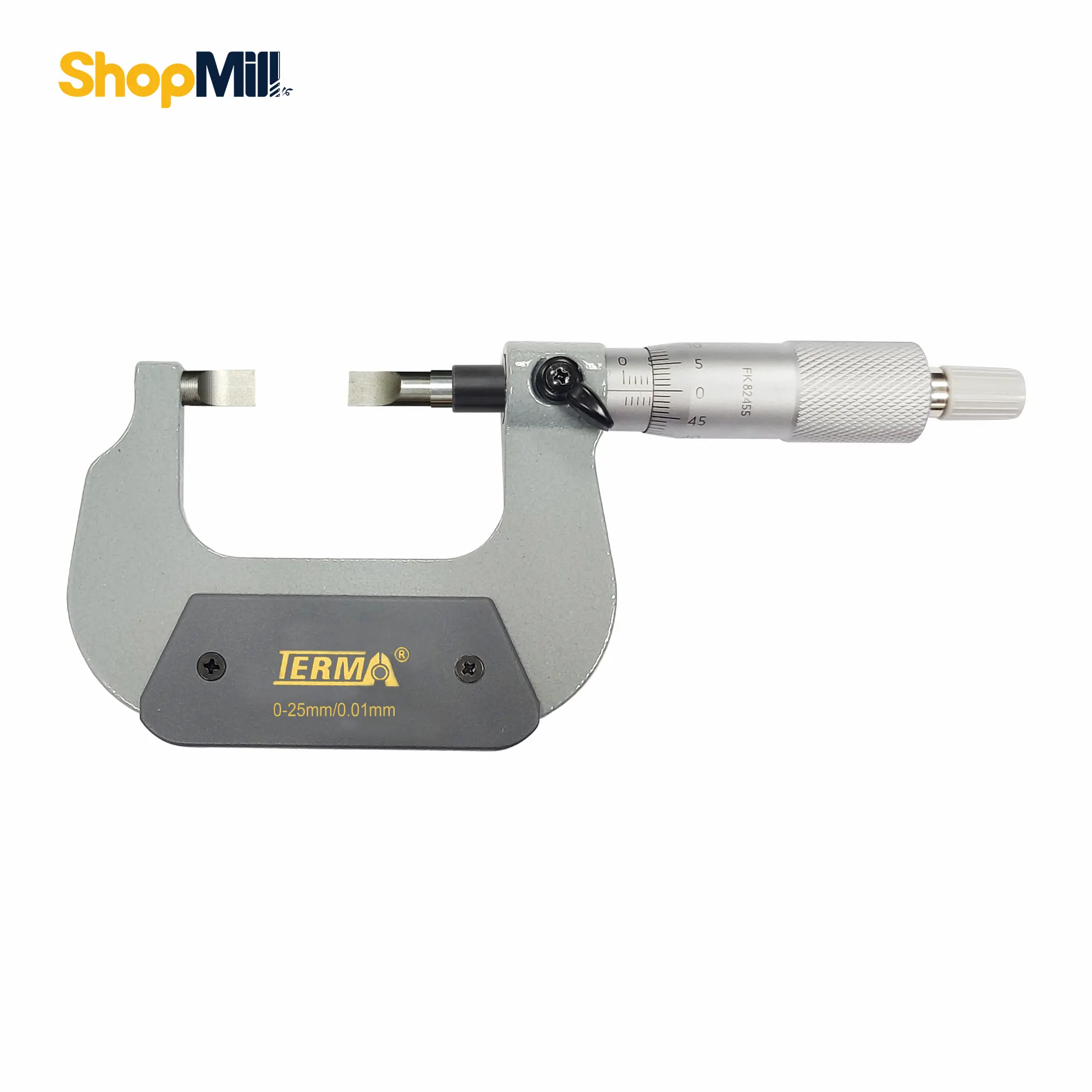 میکرومتر 0-25معمولی بشقابی ترما (TERMA) مدل MA210F-25