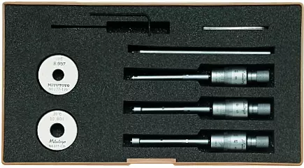 ست میکرومتر سه فک میتوتویو 12-6 میلیمتر دقت 0.001 میلیمتر مدل 911-368