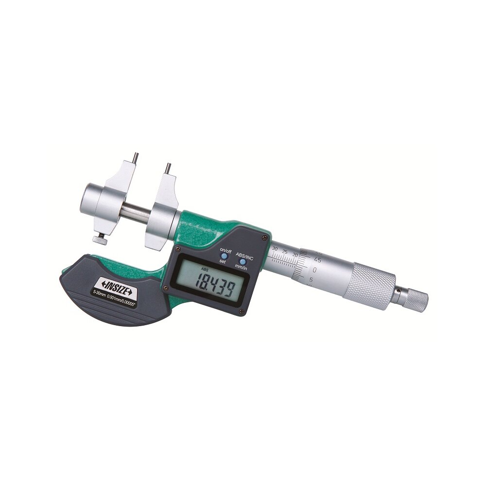میکرومتر دیجیتال اینسایز (Insize) 75-50 میلی متر داخل سنج مدل 75-3520