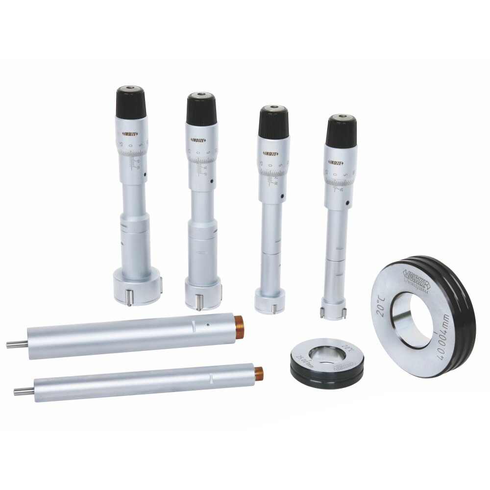 میکرومتر اینسایز (Insize) 100-50 میلی متر داخل سنج سه فک مدل 1004-3227