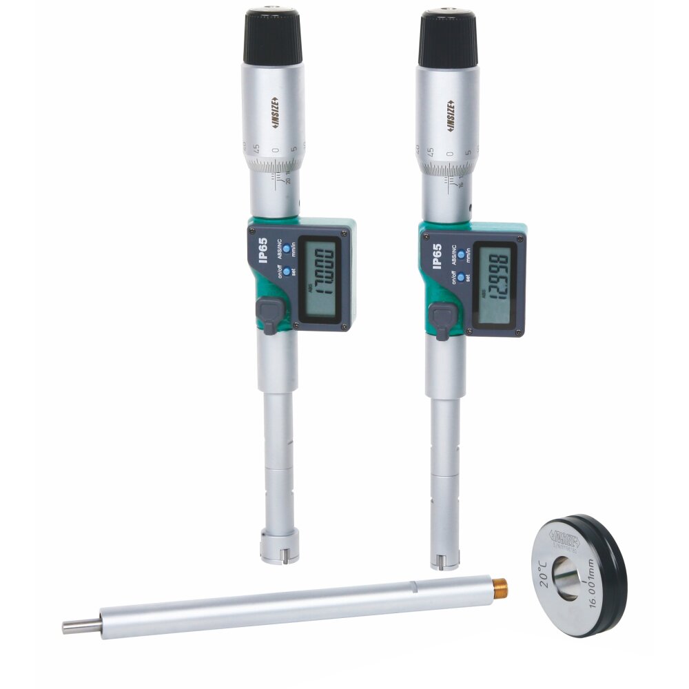 میکرومتر دیجیتال اینسایز (Insize) 100-50 میلی متر داخل سنج سه فک مدل 1004-3127