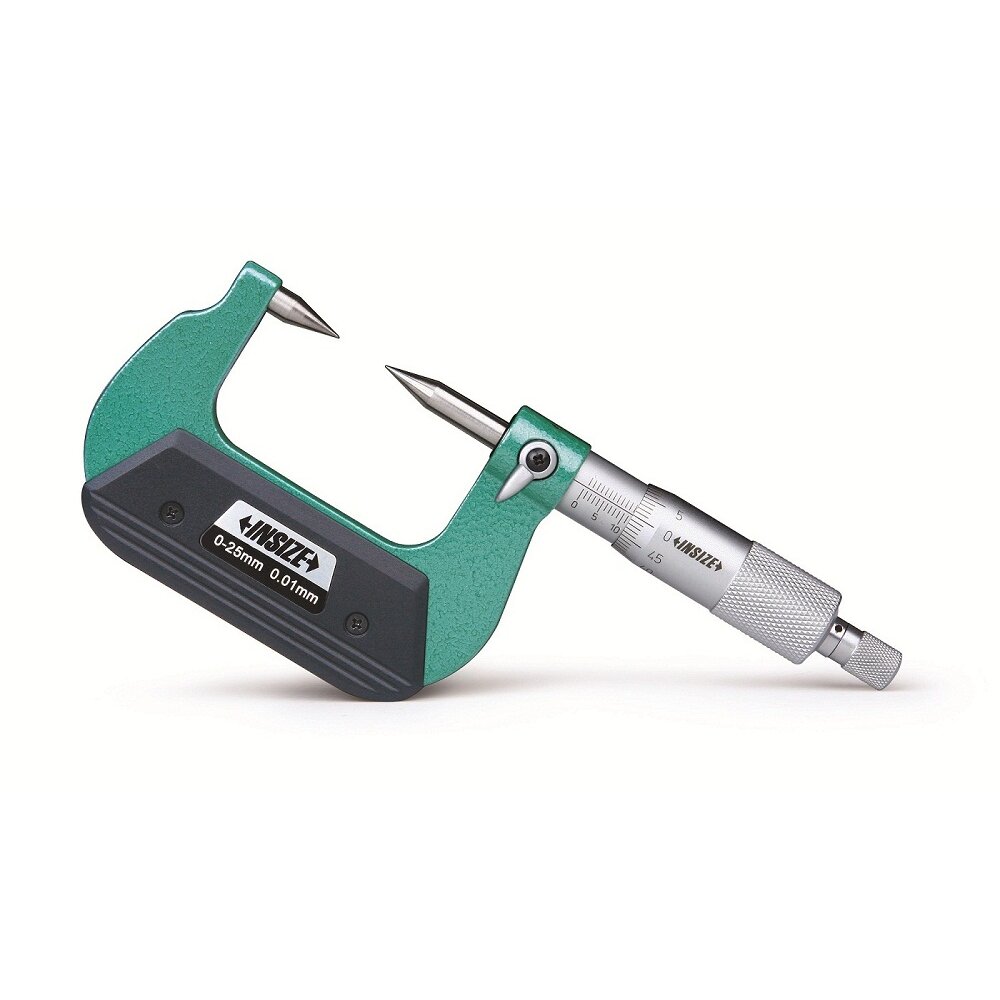 میکرومتر سوزنی اینسایز (Insize) خارج سنج 25-0 میلی متر مدل 3230-25BA