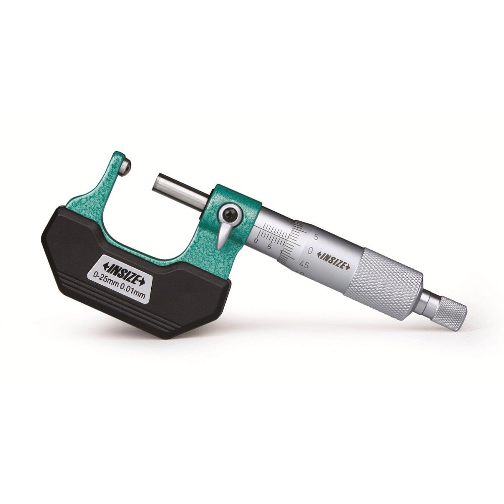 میکرومتر لوله دو سر کروی اینسایز (Insize) 0-25 میلی متر مدل 25SA-3260